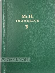 Order Nr. 99553 MR. H IN AMERICA, ANONYMUS REDIVIVUS. Wallace Nethery