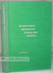Order Nr. 100230 ENTOMOLOGICAL INFORMATION STORAGE AND RETRIEVAL. Ross H. Arnett Jr