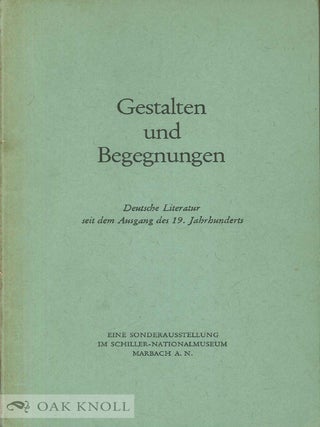 Order Nr. 100338 GESTALTEN UND BEGEGNUNGEN. Bernhard Zeller