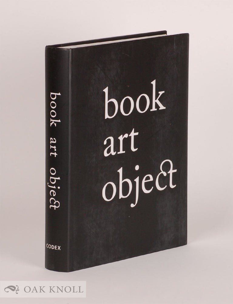 Order Nr. 100395 BOOK ART OBJECT. David Jury.