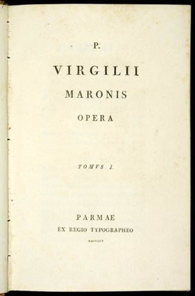 A CATALOGUE OF THE JUNIUS SPENCER MORGAN COLLECTION OF VIRGIL IN THE PRINCETON UNIVERSITY LIBRARY.