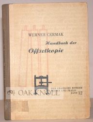 Order Nr. 100667 HANDBUCH DER OFFSETKOPIE. Werner Cermak