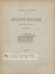 Order Nr. 101010 AUGUSTIN BEAULIEU. Gabriel Gravier