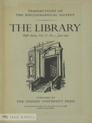 Order Nr. 101352 "THE BASKERVILLE PUNCHES 1750-1950.". John Dreyfus