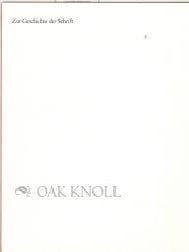 Order Nr. 101534 DÜRERS BEITRAG ZUR TECHNISCHEN REPRODUZIERBARKEIT DER SCHRIFT. Horst Heiderhoff