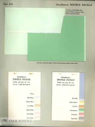 STRATHMORE DECKLE EDGE ANNOUNCEMENTS.