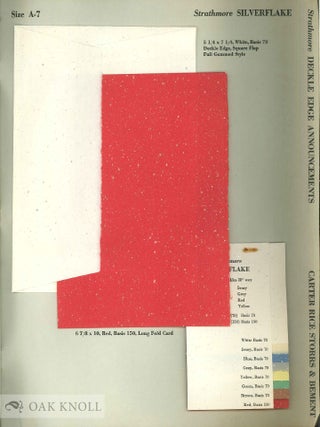 STRATHMORE DECKLE EDGE ANNOUNCEMENTS.