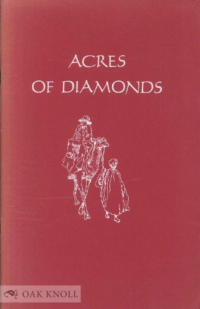 Order Nr. 101730 ACRES OF DIAMONDS. Russell H. Conwell.