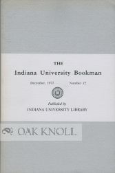 Order Nr. 101839 THE INDIANA UNIVERSITY BOOKMAN