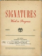 Order Nr. 101901 SIGNATURES, WORK IN PROGRESS