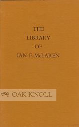 Order Nr. 101910 THE LIBRARY OF IAN F. MCLAREN