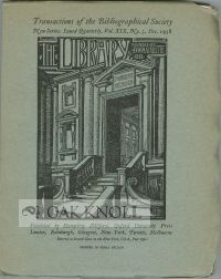 Order Nr. 102101 "THE SOCIETY FOR THE ENCOURAGEMENT OF LEARNING.". Clayton Atto