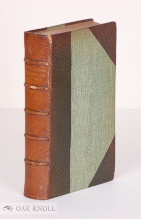 Order Nr. 102357 BOOKBINDING TRADE SECTION OF THE LONDON CHAMBER OF COMMERCE. REPORT OF...