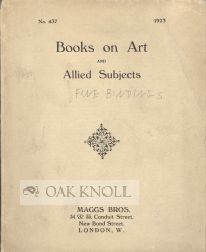 BOOKS ON ART AND ALLIED SUBJECTS. 437.