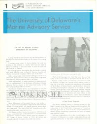 Order Nr. 102808 THE UNIVERSITY OF DELAWARE'S MARINE ADVISORY SERVICE