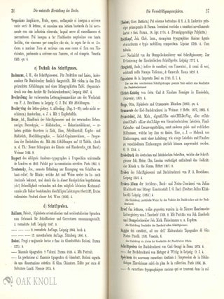 KATALOG DER BIBLIOTHECK DES BÖRSENVEREINS DER DEUTSCHEN BUCHÄNDLER.