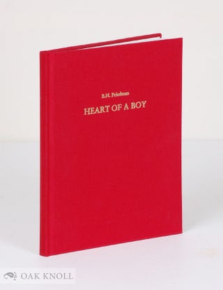 Order Nr. 103060 HEART OF A BOY. B. H. Friedman