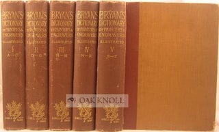 Order Nr. 103128 BRYAN'S DICTIONARY OF PAINTERS AND ENGRAVERS. Michael Bryan