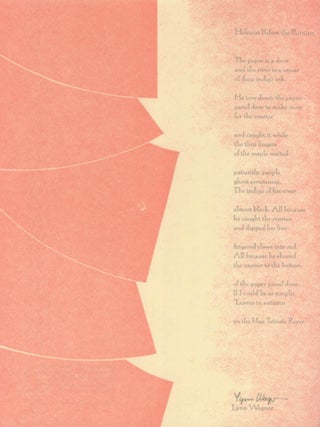 CENTER BROADSIDES 2006 READING SERIES.