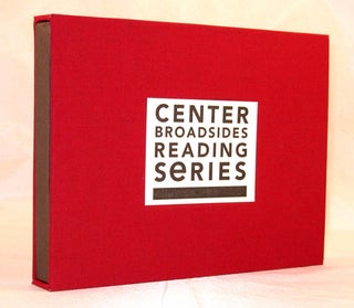CENTER BROADSIDES READING SERIES: FIFTH ANNIVERSARY