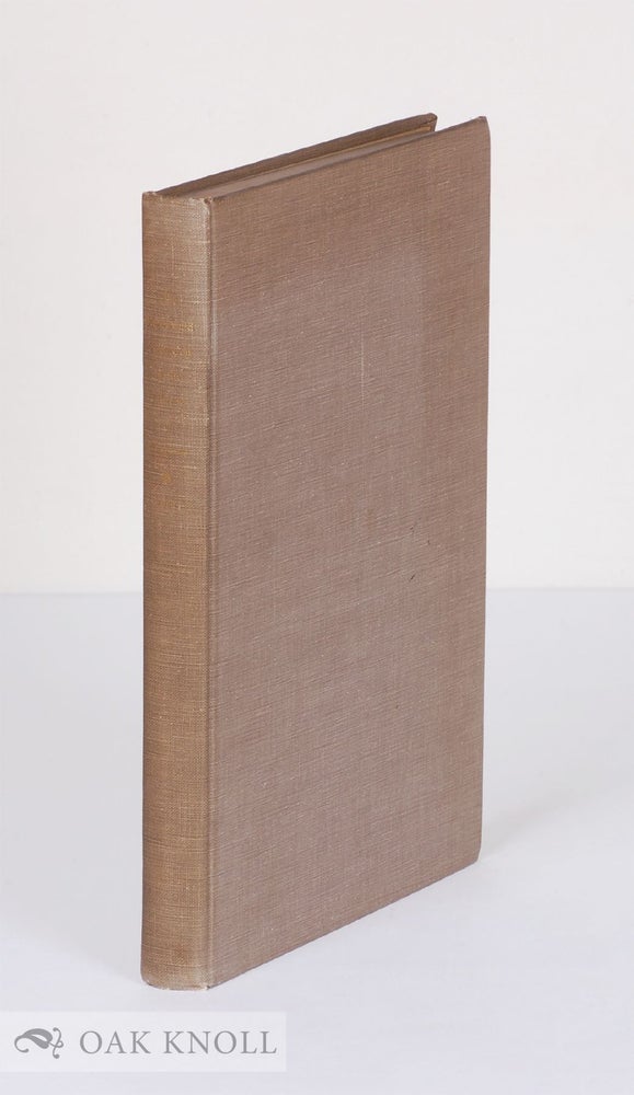 Order Nr. 103804 THE ROSENWALD COLLECTION, A CATALOGUE OF ILLUSTRATED BOOKS AND MANUSCRIPTS, OF BOOKS FROM CELEBRATED PRESSES, AND OF BINDINGS AND MAPS, 1150-1950.