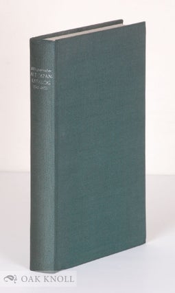 Order Nr. 103805 BIBLIOGRAPHISCHER ALT-JAPAN-KATALOG 1542--1853. F. M. Trautz