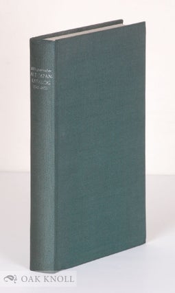 Order Nr. 103805 BIBLIOGRAPHISCHER ALT-JAPAN-KATALOG 1542--1853. F. M Trautz