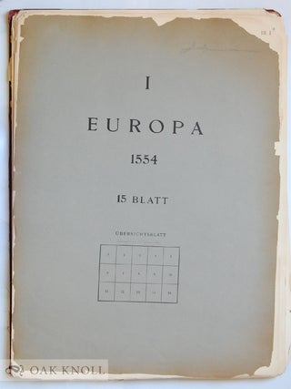 DREI KARTEN VON GERHARD MERCATOR; EUROPA-BRITISCHE INSELN-WELTKARTE