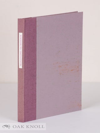 Order Nr. 104069 MODERN LOVE. George Meredith
