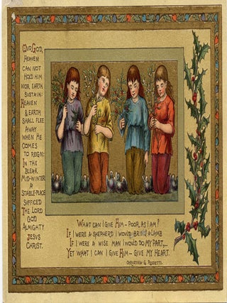 CHRISTINA ROSSETTI: A DESCRIPTIVE BIBLIOGRAPHY.