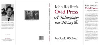 JOHN RODKER'S OVID PRESS: A BIBLIOGRAPHICAL HISTORY