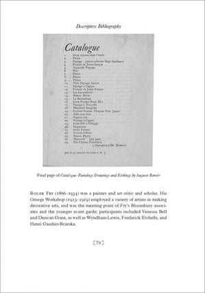 JOHN RODKER'S OVID PRESS: A BIBLIOGRAPHICAL HISTORY