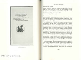 JOHN RODKER'S OVID PRESS: A BIBLIOGRAPHICAL HISTORY