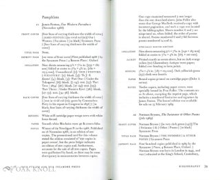 JOHN FULLER & THE SYCAMORE PRESS: A BIBLIOGRAPHIC HISTORY.