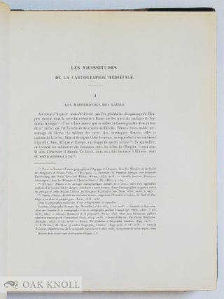 LA DECOUVERTE DE L'AFRIQUE AU MOYEN AGE CARTOGRAPHES ET EXPLORATEURS.