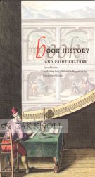 Order Nr. 104446 BOOK HISTORY AND PRINT CULTURE: AN EXHIBITION CELEBRATING THE COLLABORATIVE...