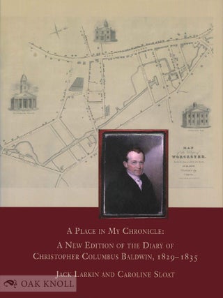 Order Nr. 104667 A PLACE IN MY CHRONICLE: A NEW EDITION OF THE DIARY OF CHRISTOPHER COLUMBUS...