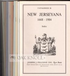 Order Nr. 104779 NEW JERSEYANA, 1668-1984, BOOKS PRINTED AFTER 1860