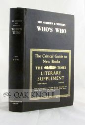 Order Nr. 104806 THE AUTHOR'S AND WRITER'S WHO'S WHO. L. G. Pine