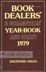 Order Nr. 105028 BOOK DEALERS' & COLLECTORS' YEAR-BOOK AND DIARY 1979