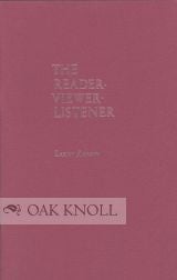 Order Nr. 105140 THE READER-VIEWER-LISTENER AN ESSAY IN COMMUNICATION. Lester Asheim