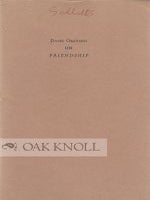 Order Nr. 105178 FRIENDSHIP. David Grayson
