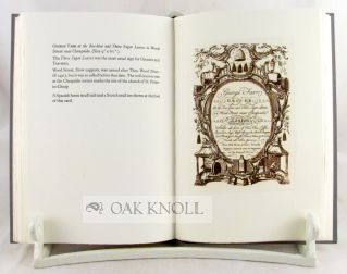 THE ART OF INTAGLIO. PRODUCED ON A LETTERPRESS WITH A COLLECTION OF TWELVE PRINTS OF 18TH CENTURY LONDON TRADESMEN'S CARDS with SCHLOCKER & THE FISHES.