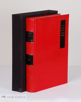 Order Nr. 105384 BOOK OF COMMON PRAYER. C. R. Ashbee