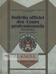 Order Nr. 105400 BULLETIN OFFICIEL DES COURS PROFESSIONNELS
