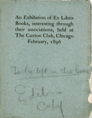 OTHER PEOPLE'S BOOKS: ASSOCIATION COPIES AND THE STORIES THEY TELL