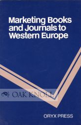 Order Nr. 105575 MARKETING BOOKS AND JOURNALS TO WESTERN EUROPE. Pamela Spence Richards