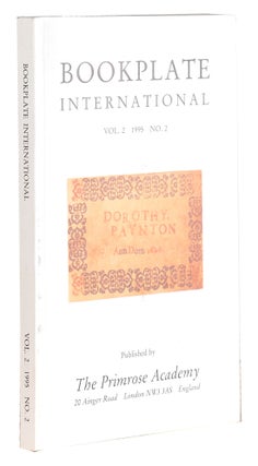 Order Nr. 105593 BOOKPLATE INTERNATIONAL