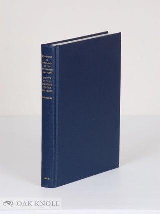 Order Nr. 105669 PRINTING IN ENGLAND IN THE FIFTEENTH CENTURY. Lotte Hellinga
