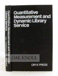 Order Nr. 105695 QUANTITATIVE MEASUREMENT AND DYNAMIC LIBRARY SERVICE. Ching-chih Chen